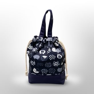 Alternative view of Hanny Bag – Túi Vải Bucket Dây Rút Size Lớn